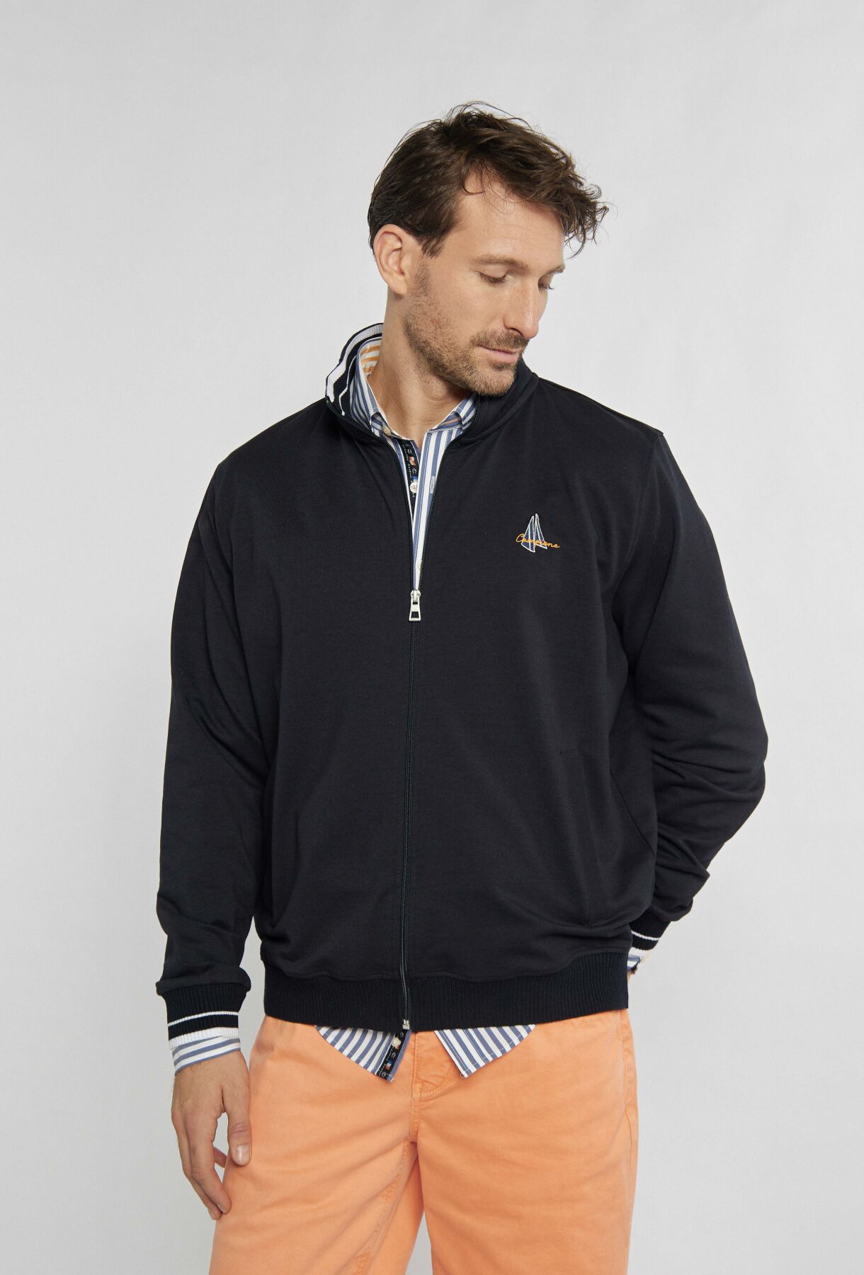 Sveni Sweatshirt Stand Up-Collar - 2
